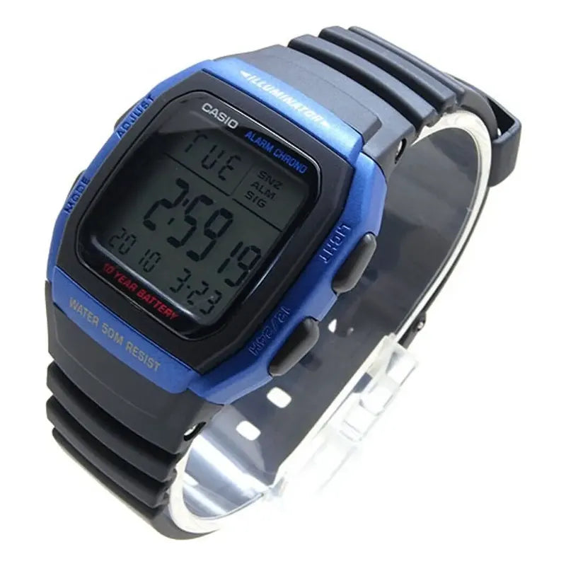 Casio Reloj Hombres W-96h-2a W-96h-2a Hombre (cód: 20633563) Negro Azul Plateado