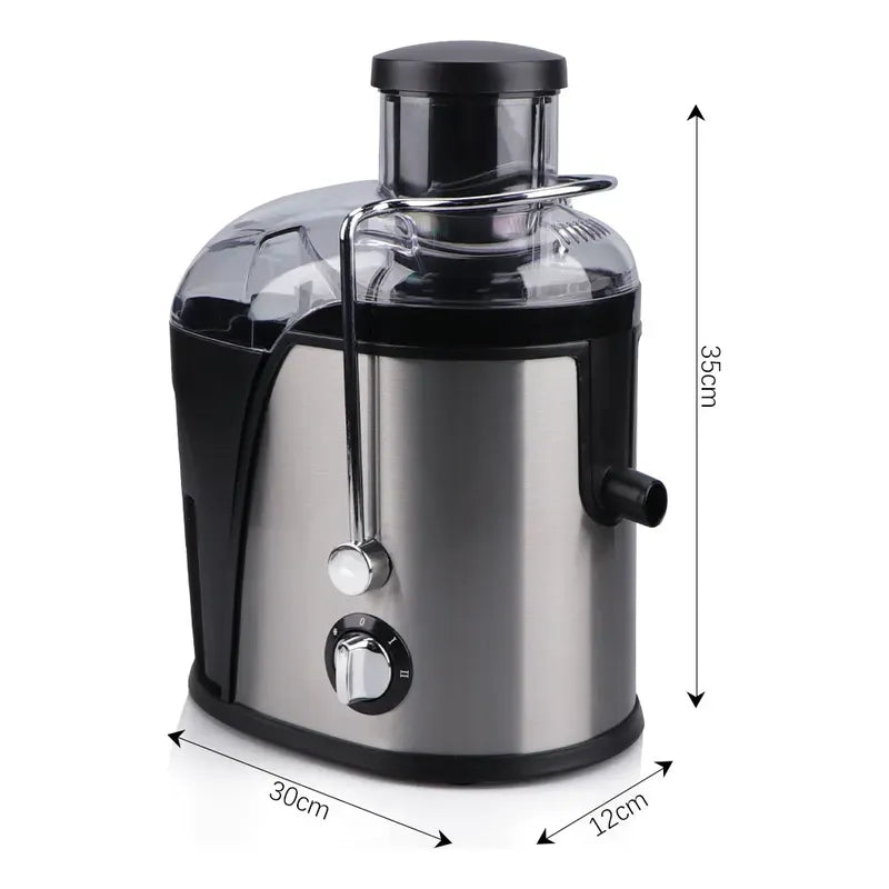 Extractor De Jugo Juguera 350 Ml 2 Velocidades No Ruido 600w Color Negro