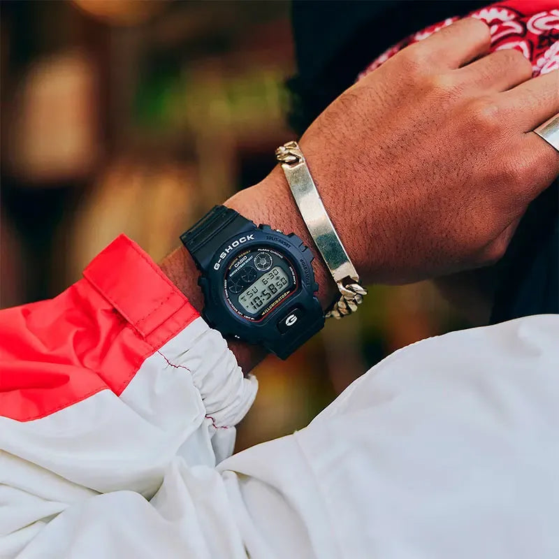 Reloj Casio G-shock Dw-6900rl-1dr Resistente A Los Golpes Negro
