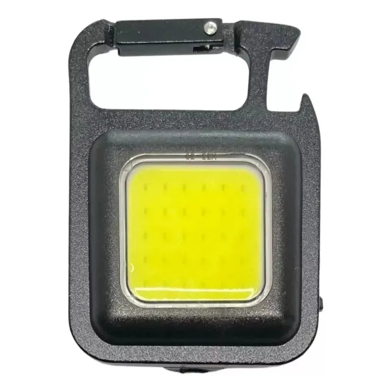 Linterna Led Recargable Usb Potente Iman Llavero Destapador Color De La Luz Fría