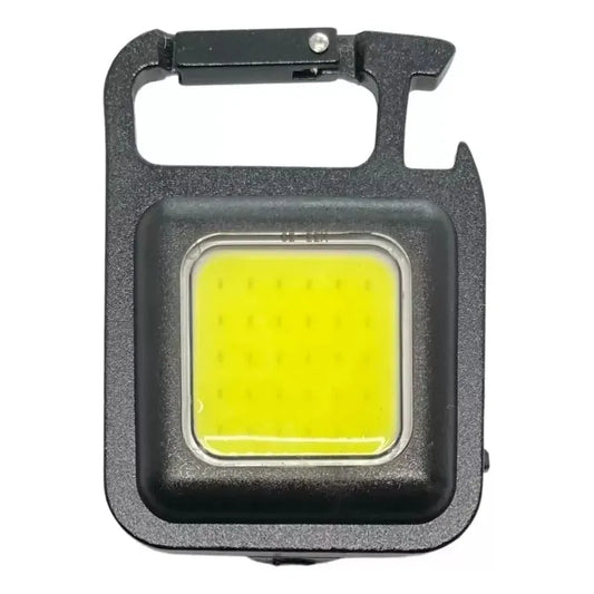 Linterna Led Recargable Usb Potente Iman Llavero Destapador Color De La Luz Fría
