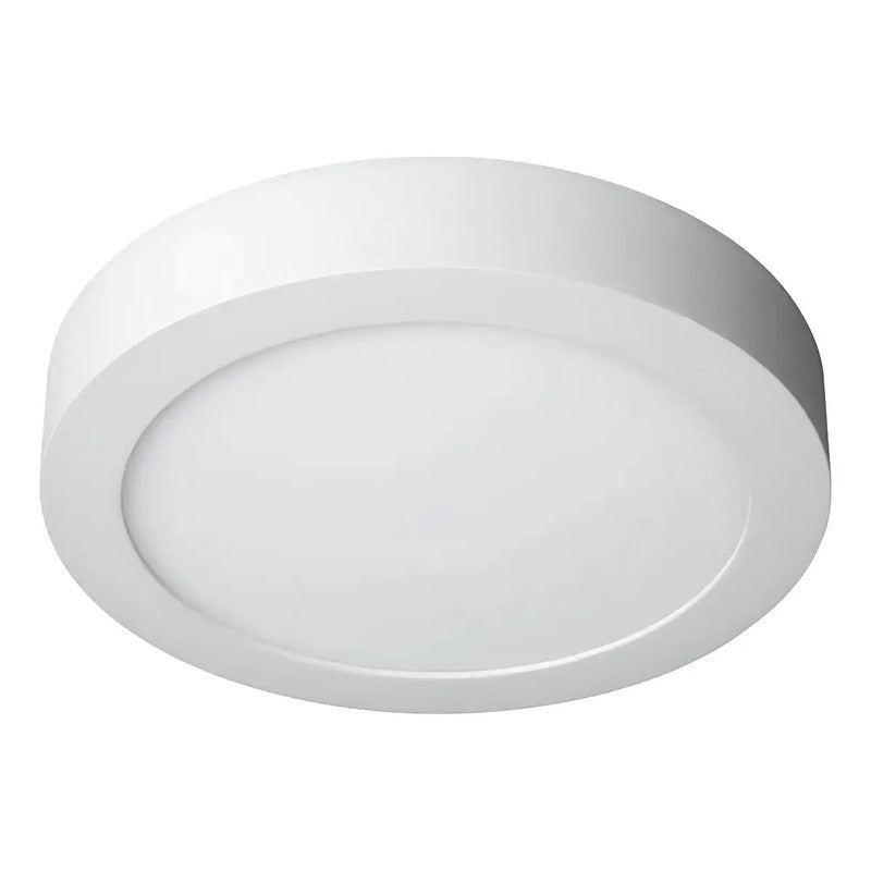 Lámpara Led Redonda 18w Irm Luz Cálida (3000k) Blanco
