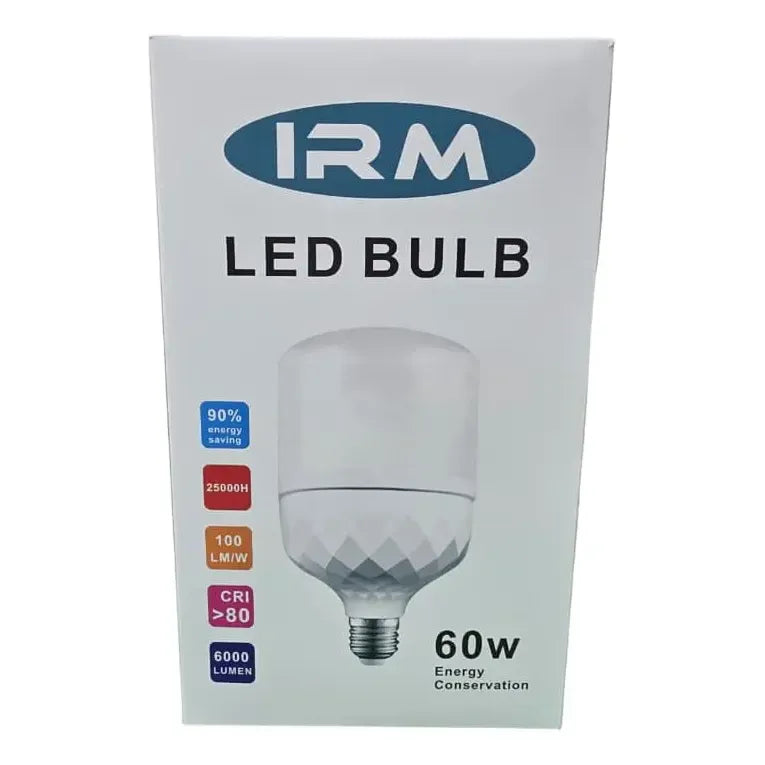 Ampolleta Led Bulb 60w Luz Blanco Frío E27 6500k Blanco Frío