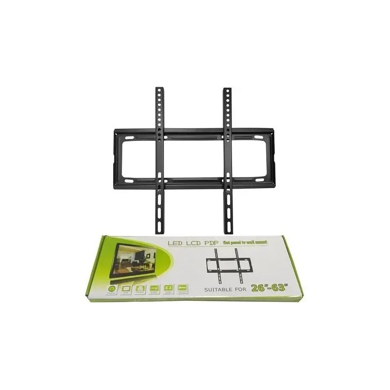 Soporte Fijo Para Tv Pared 26  A 63  Negro Vesa 400x400mm