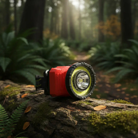 Linterna Frontal X-balog Bl-838 Led Rojo Resistente Al Polvo