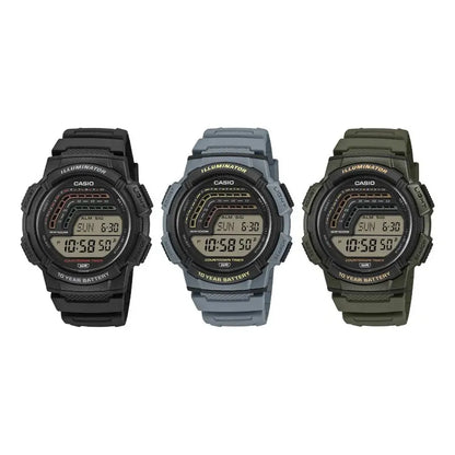 Reloj Casio Moda Modelo: Ws-1800-1avcf Negro