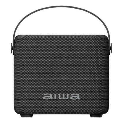 Parlante Bluetooth Portátil Aiwa 7w Con Luz Aws-s70bt Color Negro