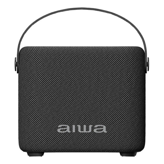 Parlante Bluetooth Portátil Aiwa 7w Con Luz Aws-s70bt Color Negro