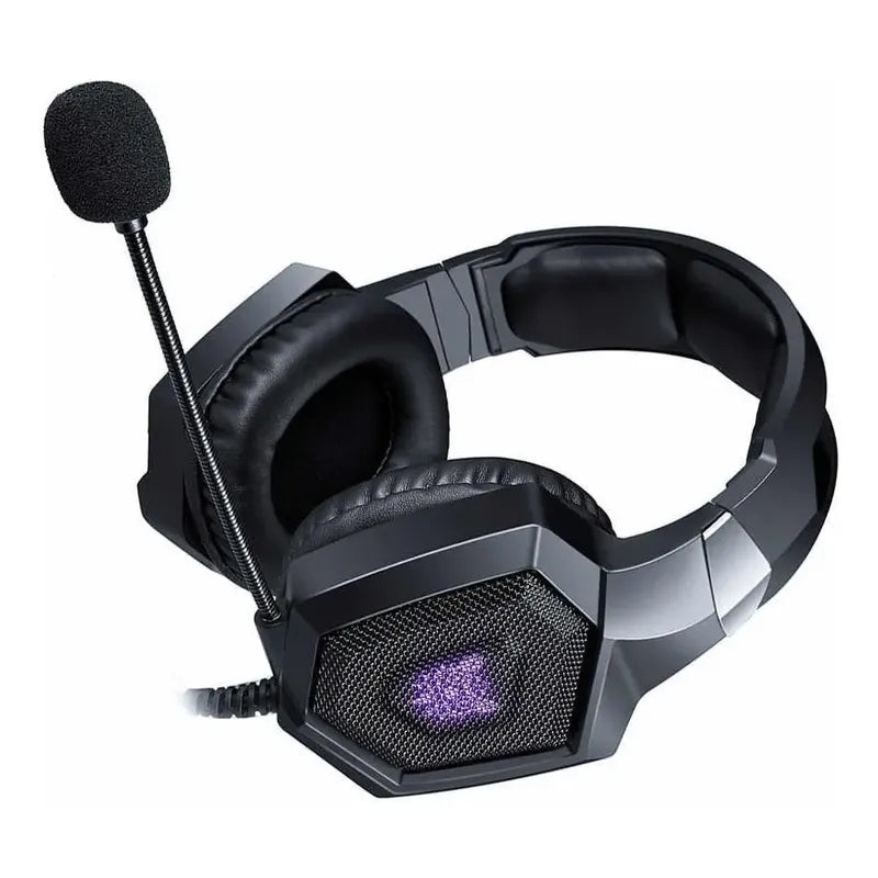Auriculares Gamer Onikuma Gamer K8-v Negro Con Luz Led