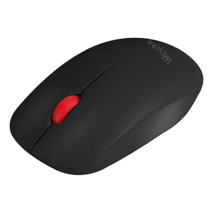 Mouse Inalámbrico Wesdar X19 Negro Óptico 1200dpi Ambidiestro