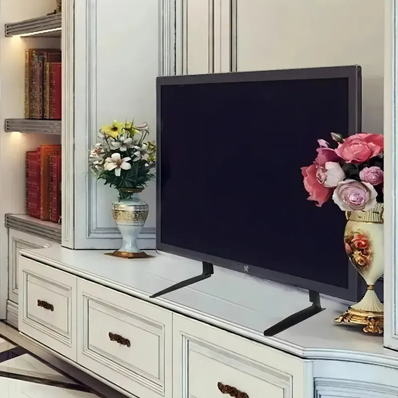 Soporte Base Tv Qatar Shop Mesa Universal 37-75  Lcd Monitor Smartv Negro