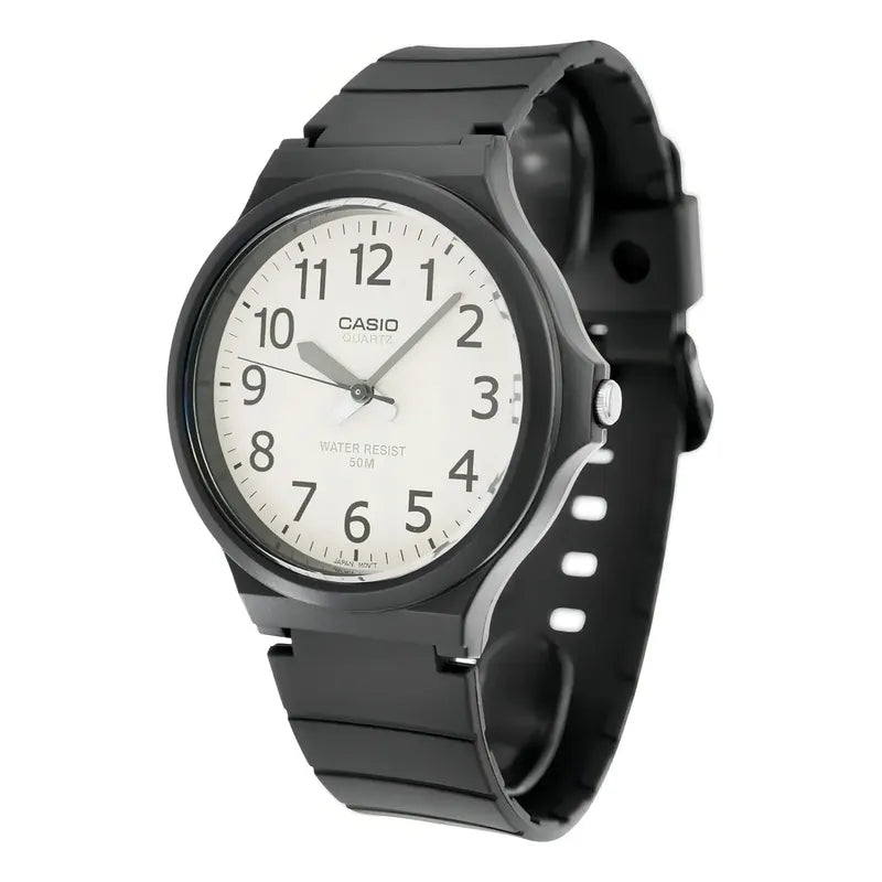 Reloj Casio Mw-240-7bvdf Cuarzo Hombre Negro Blanco