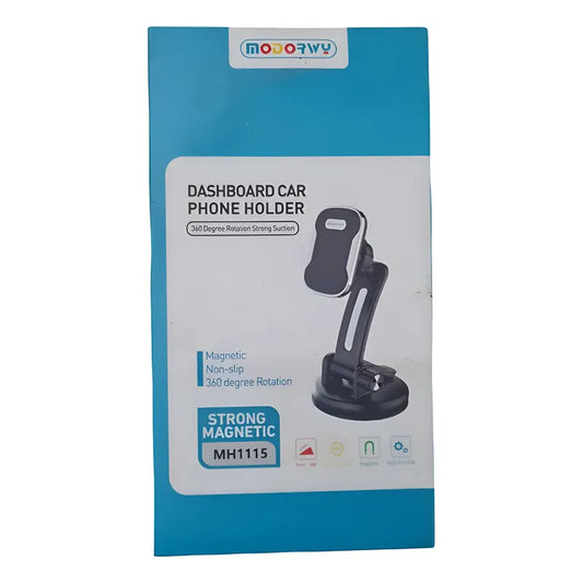 Soporte De Celular Para Auto Con Ventosa Negro