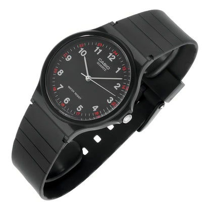 Reloj Pulsera Casio Mq-24-1bl Con Correa De Resina Color Negro Negro