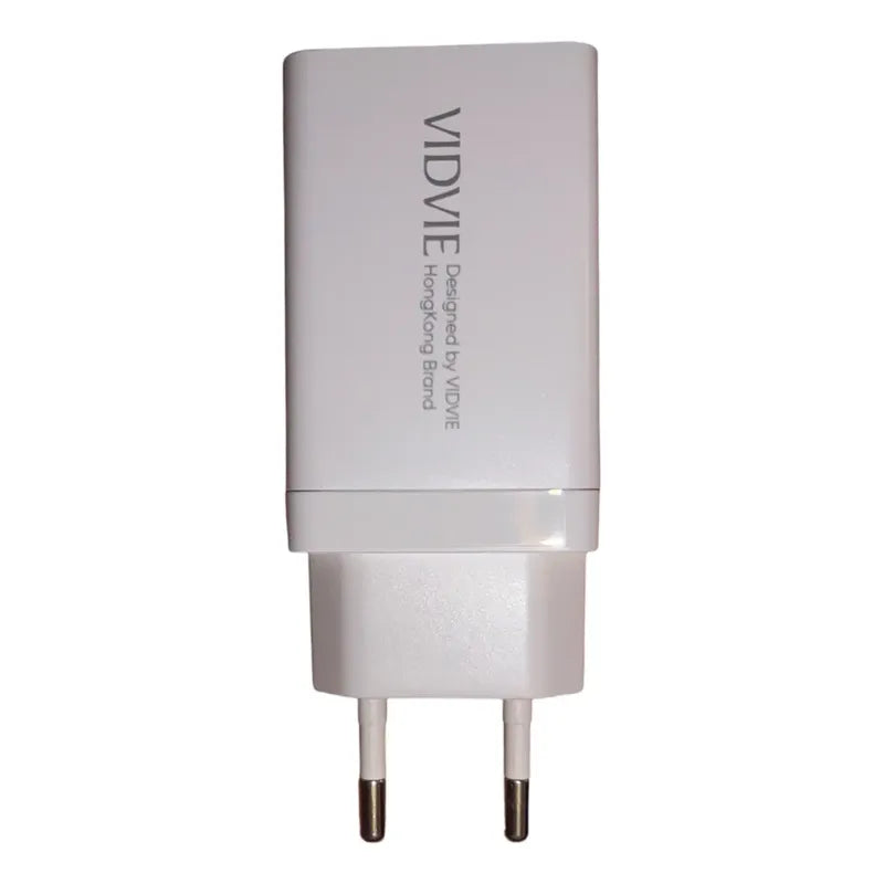 Cargador Gan 67w-compatible iPad- iPhone Certificado Usb-c/a Blanco