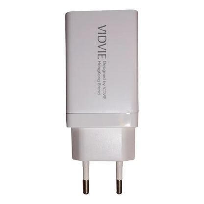 Cargador Gan 67w-compatible iPad- iPhone Certificado Usb-c/a Blanco