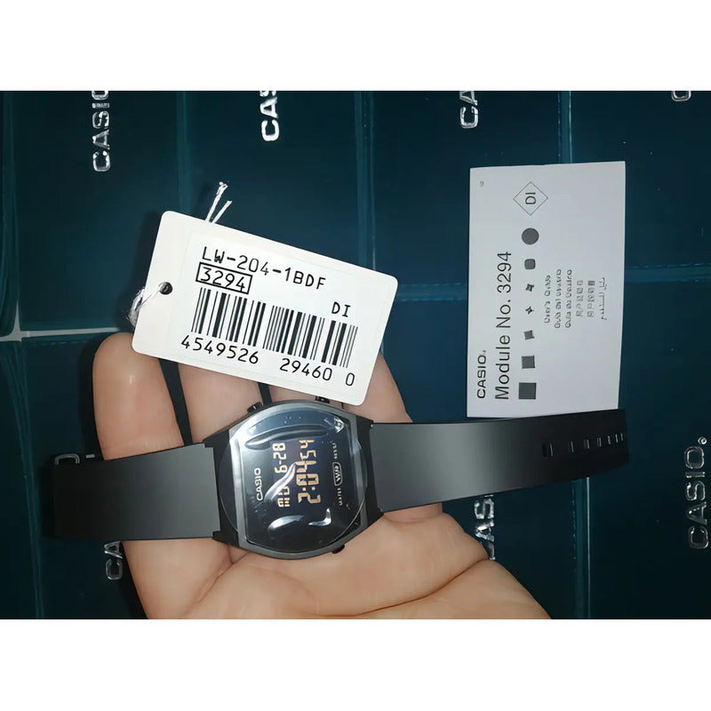 Reloj Para Unisex Casio - Lw204-1bdf Negro