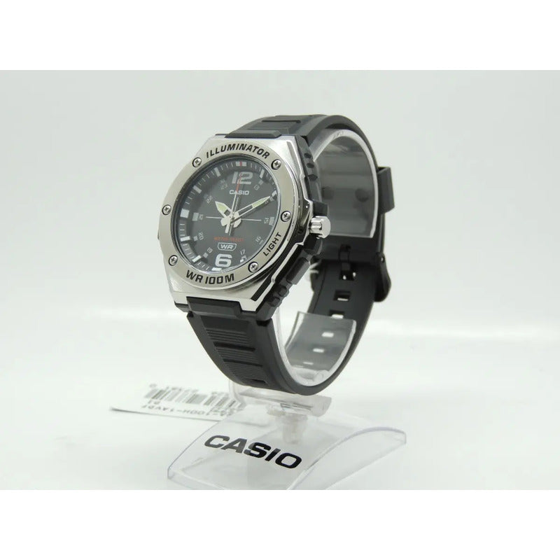 Reloj Casio Mwa100h-1avdf Cuarzo Unisex Negro Plateado