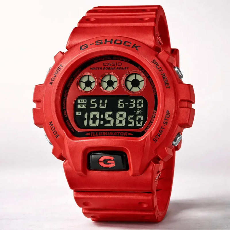 Reloj Hombre G-shock Dw-6900rrb-4dr Rojo Negro