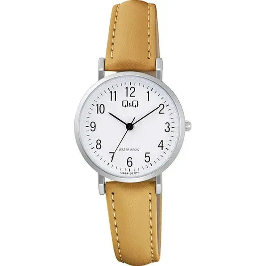 Reloj Q&q Moda Modelo: C66a-012py Caqui