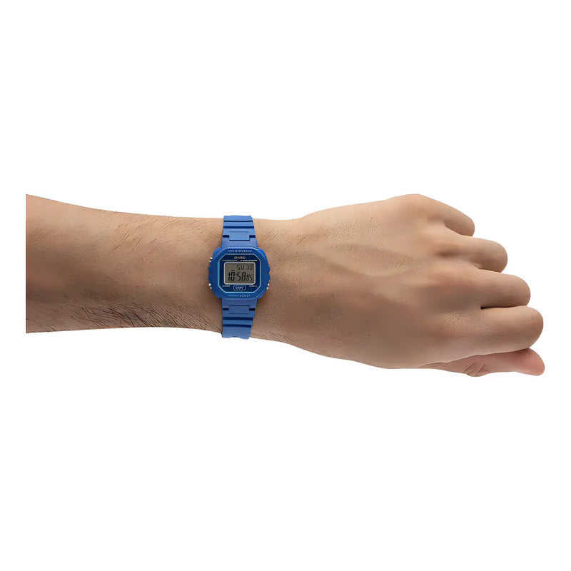 Reloj Casio La-20wh-2a Unisex Digital Azul Correa