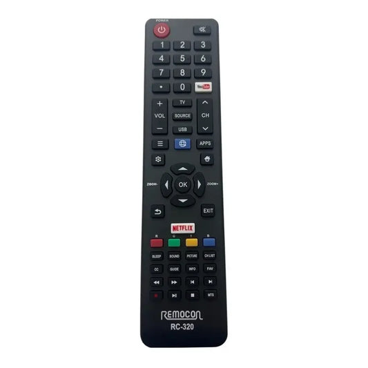Control Genérico Compatible Master G Recco Rc320 + Pilas