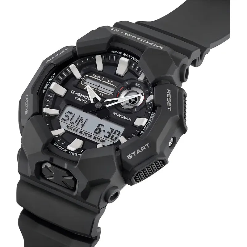 Reloj G-shock Ga-010-1a Carbono/resina Hombre Negro