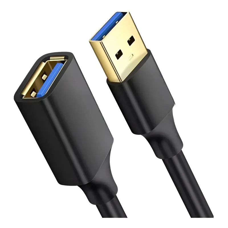 Cable Extensión Usb 3.0 Macho Hembra Vidvie Hd06-2 5gbps 2m Negro