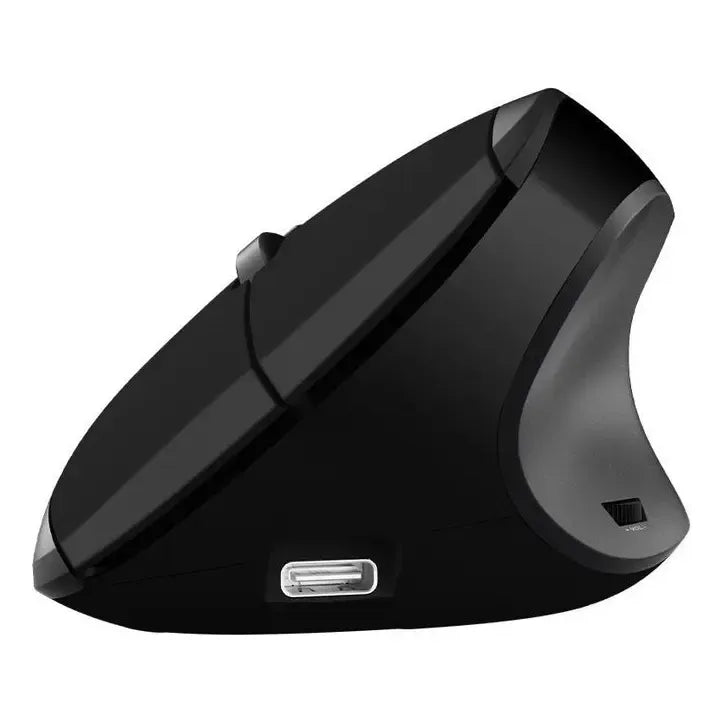 Mouse Meetion R390 Vertical Ergonómico Inalámbrico Negro Negro