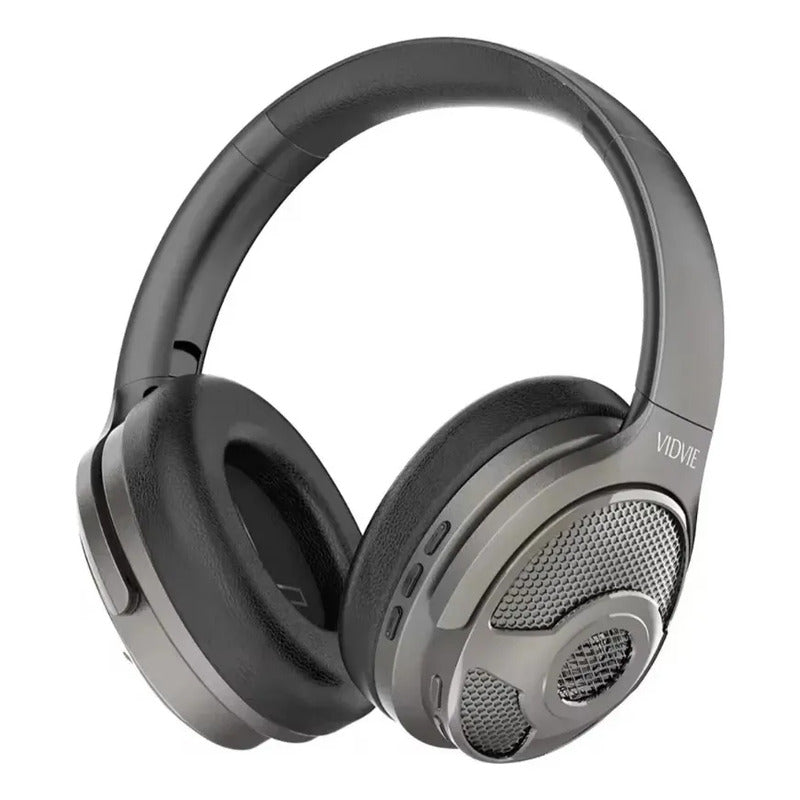 Audífonos Inalámbricos 40 Horas Over-ear 2en1 Vidvie Audioim Negro