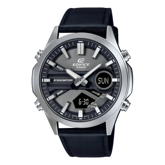 Reloj Edifice Efv-c120l-8a Acero Hombre Plateado