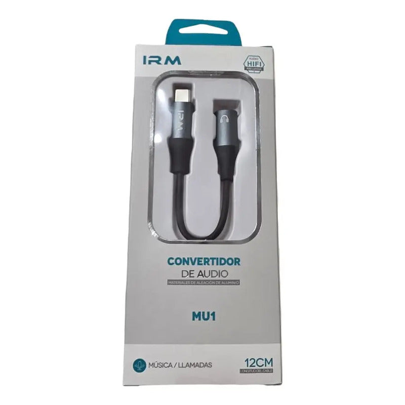 Adaptador Audio Usb C A Jack 3.5mm Mu1