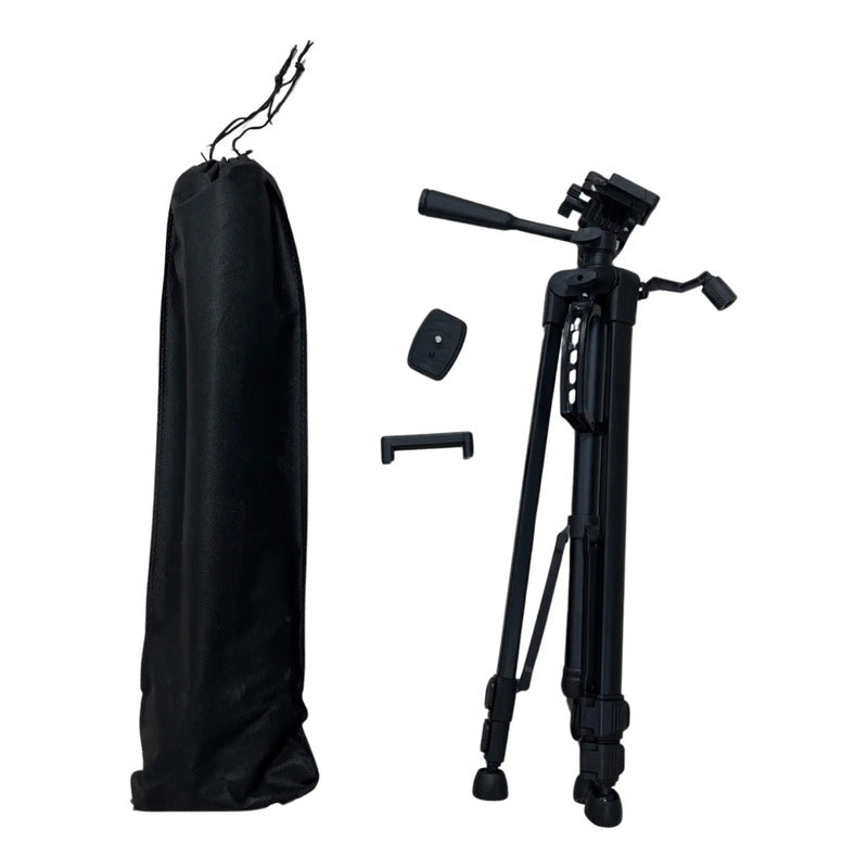 Tripode De Camara Y Celular 1.39 Mts 3 Kilos