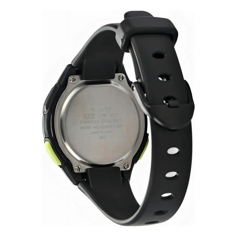 Reloj Casio Lw-203-1b Cuarzo Unisex Color De La Correa Negro