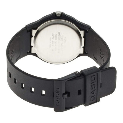 Reloj Pulsera Casio Mq-24 Con Correa De Resina Color Negro - Fondo Blanco