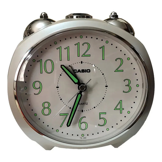 Casio Reloj Despertador Tq-369-7df - Blanco