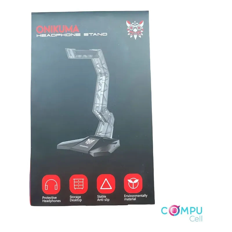 Stand Para Audífonos Gamers Onikuma Color Rojo