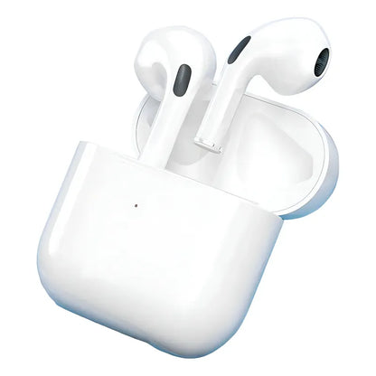 Audífonos Bluetooth Tecmaster Mini Airpro Tm-300519 Blanco