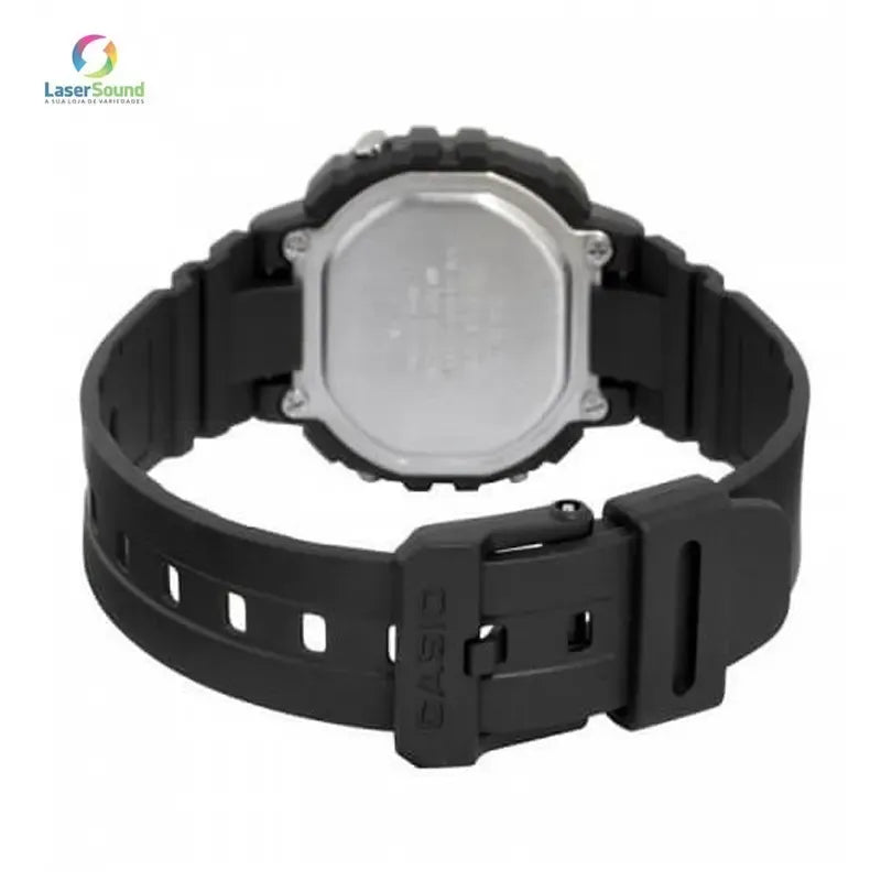 Reloj De Pulsera Casio Standard La-20wh-1bdf Con Cuerpo Negro, Digital, Para Mujer, Con Correa De Resina Negra, Bisel Negro Y Hebilla Simple