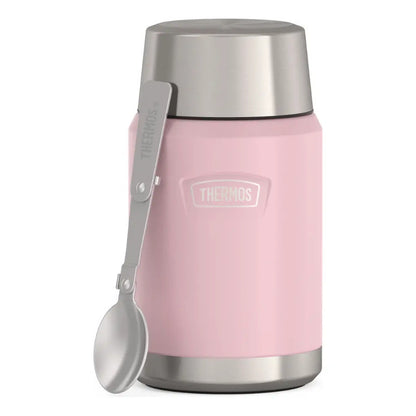 Termo Comida 710ml Icon Acero Inoxidable Pink-thermos Color Rosa Claro
