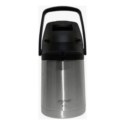 Termo Sifón 1.0 Litro Anymate Acero Inoxidable Plateado
