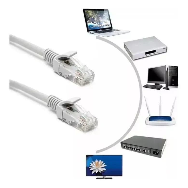 Cable Utp Armado Cat5e Rj45 30 Metros Macro Technology
