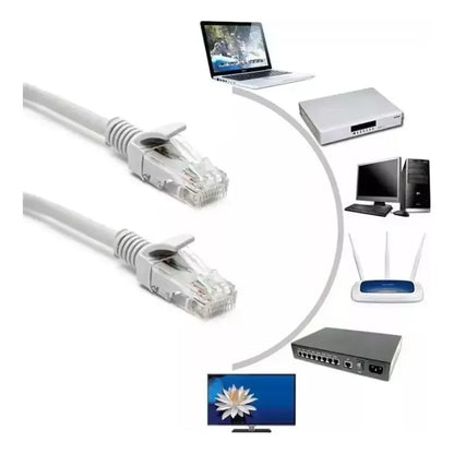 Cable Utp Armado Cat5e Rj45 30 Metros Macro Technology