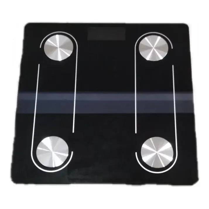 Pesa De Baño Digital Inteligente Bluetooth Color Negro