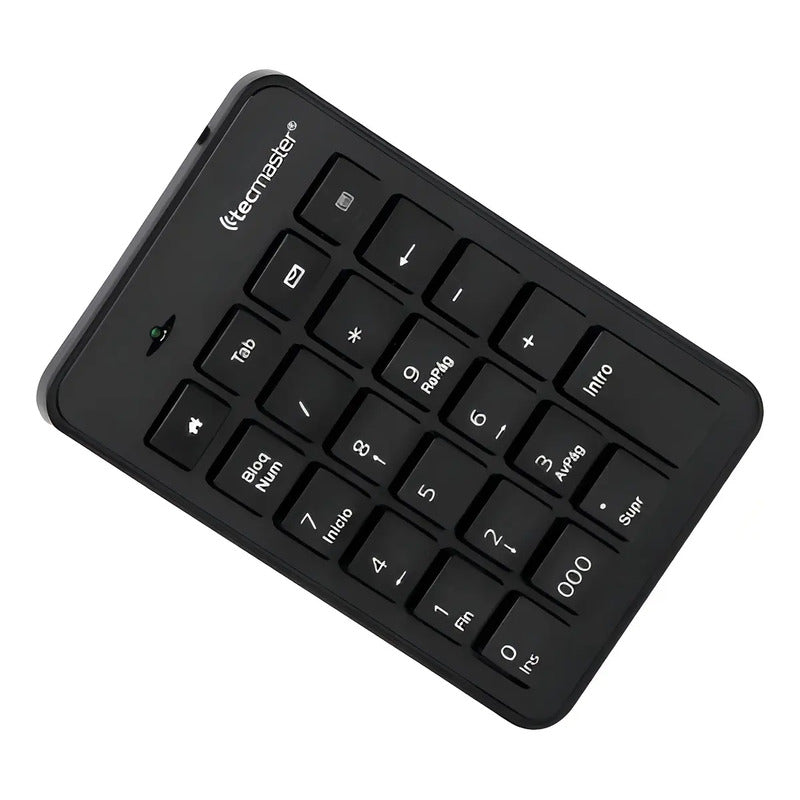 Teclado Numérico Tecmaster Usb Negro