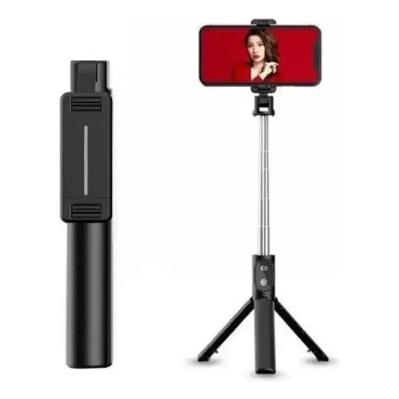 Palo Selfie Inalámbrico 3 En 1 Trípode Bluetooth Con Control
