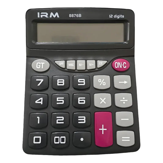Calculadora Escritorio 8876b Irm Negro