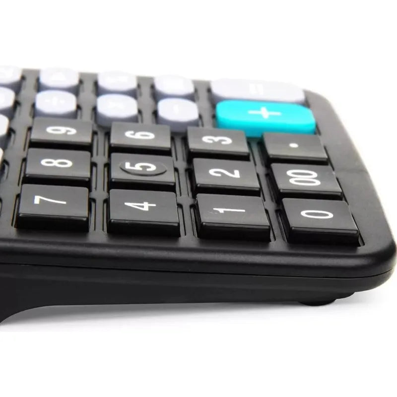 Calculadora 12 Dígitos Portátil De Escritorio Irm 837b Negro