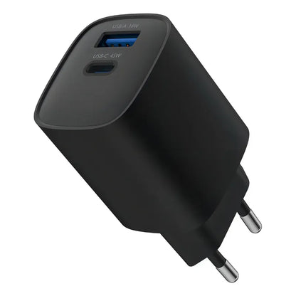 Cargador Portátil Carga Rápida 45w + Cable Usb-c Master-g Color Negro