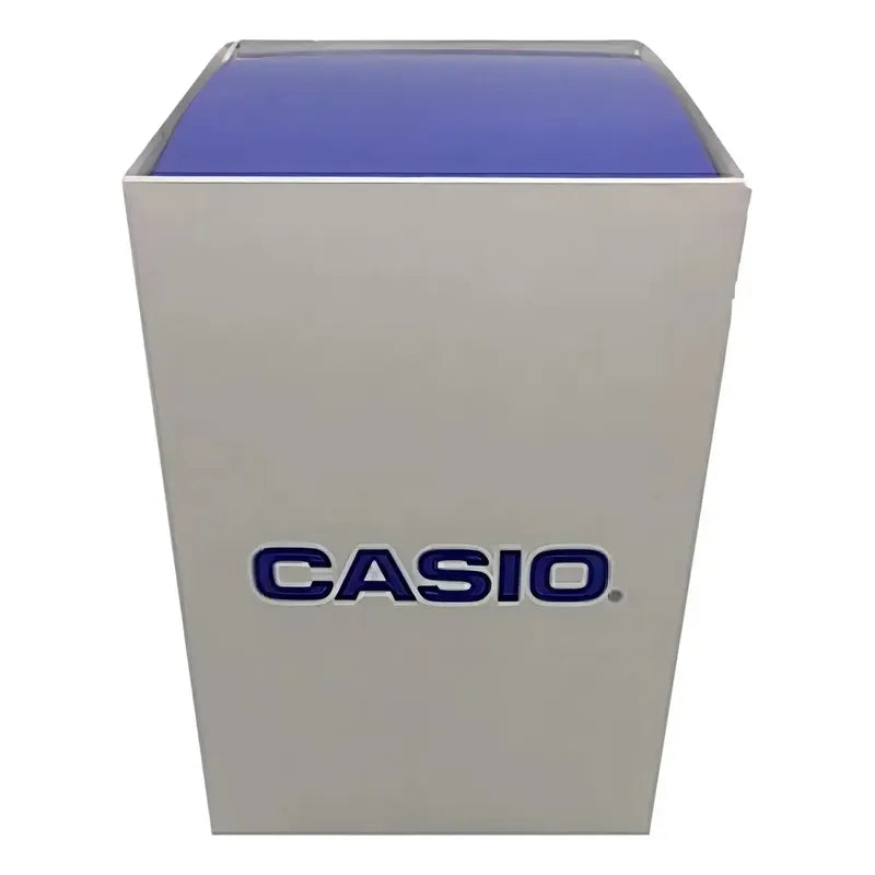 Reloj Casio Analógico Para Mujer Lrw-200h-4bv Blanco Con Detalles Fucsia